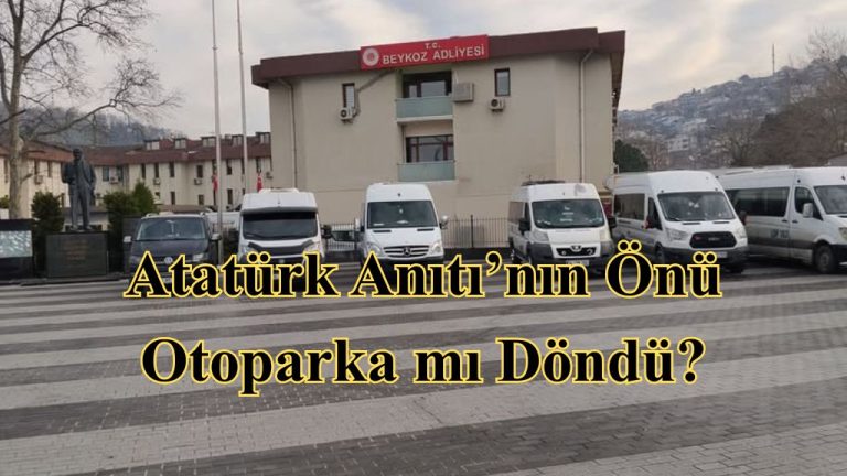 Beykoz’da Tepki Çeken Görüntü