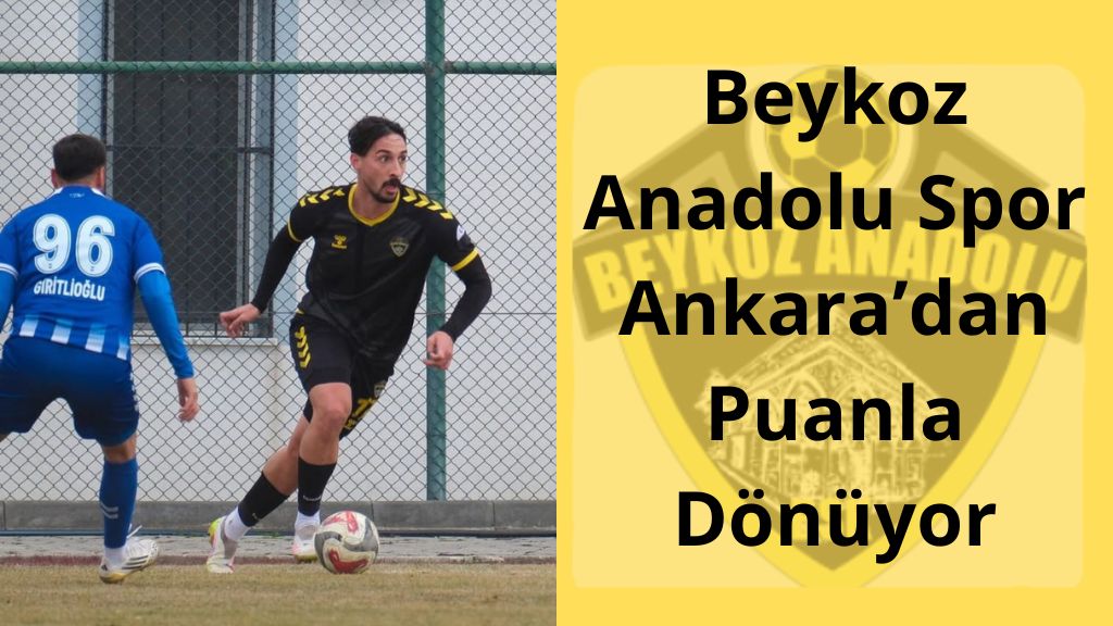 Zirve Takibi Yapan Ankaraspor ile 1-1 Beraberlik