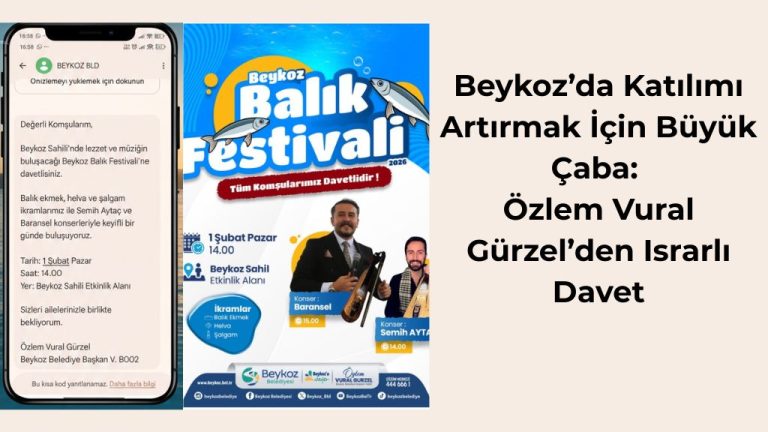 Beykozlular SMS İle Davet Edildi