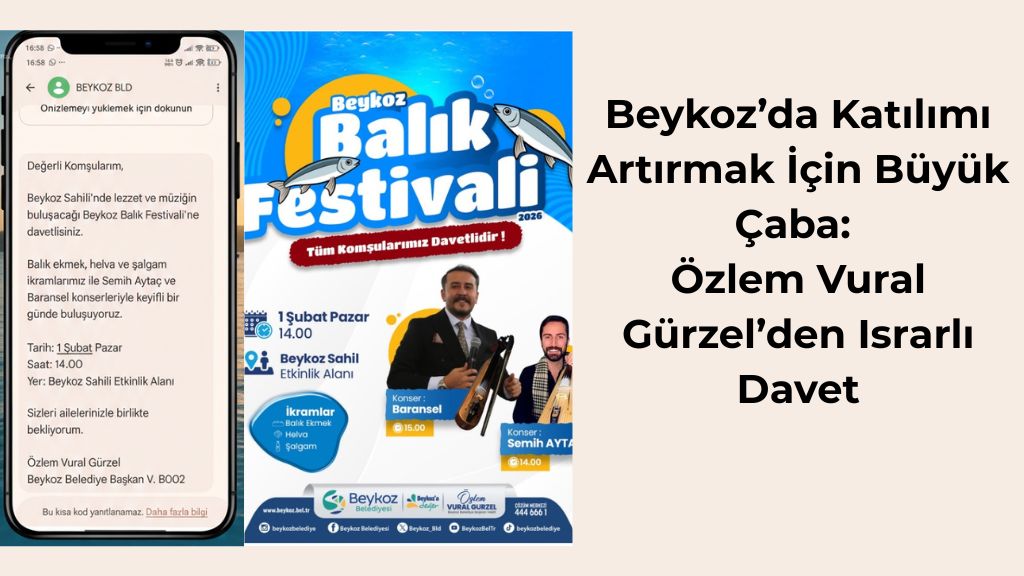 Beykozlular SMS İle Davet Edildi