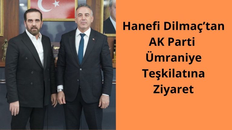 Beykoz ve Çavuşbaşı siyasetinin tecrübeli ism