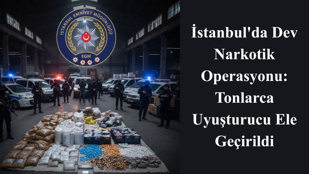 İstanbul’da Dev Narkotik Operasyonu