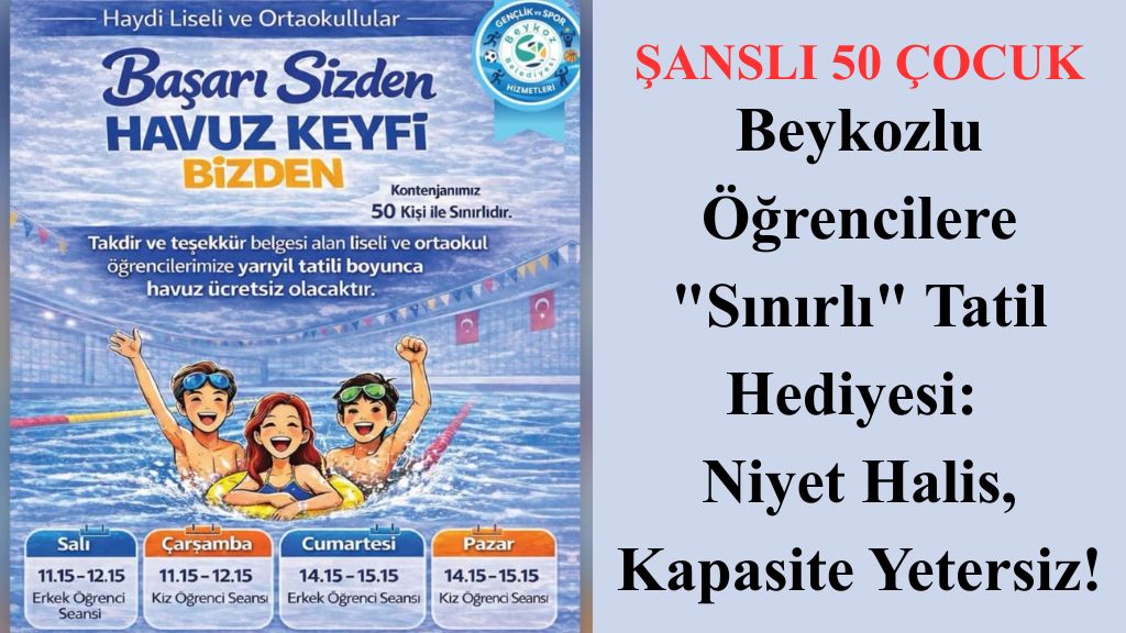 On Binlerce Öğrenciye Karşı Sadece 50 Kişilik Yer