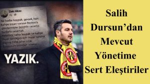 Beykoz Spor’da Değişim Çığlığı