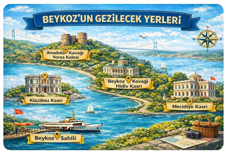BİR GÜNDE BEYKOZ TURU
