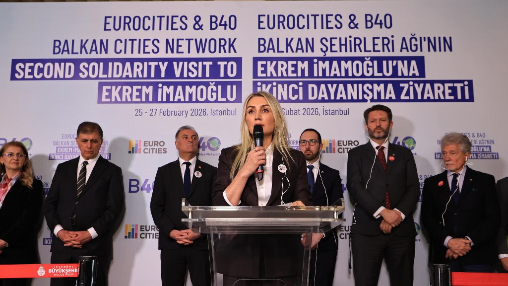 BAKANLIKTAN AVRUPALI BELEDİYE BAŞKANLARINA ‘İMAMOĞLU’ ENGELİ: SARAÇHANE’DE DAYANIŞMA ZİRVESİ