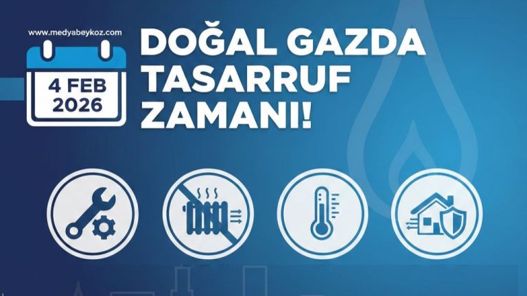 Doğal Gazda Tasarruf Zamanı!