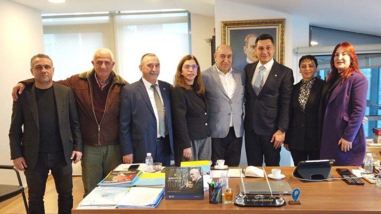 İYİ Parti Genel Merkezi’nde Beykoz Çıkartması: Alper Akdoğan, Akif Taşdemir’i Ağırladı
