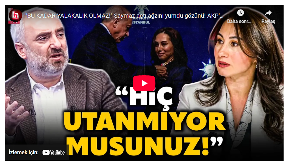 Gazeteci İsmail Saymaz’dan Beykoz Belediye Başkan Vekili Özlem Vural Gürzel’e Eleştiri Yağmuru