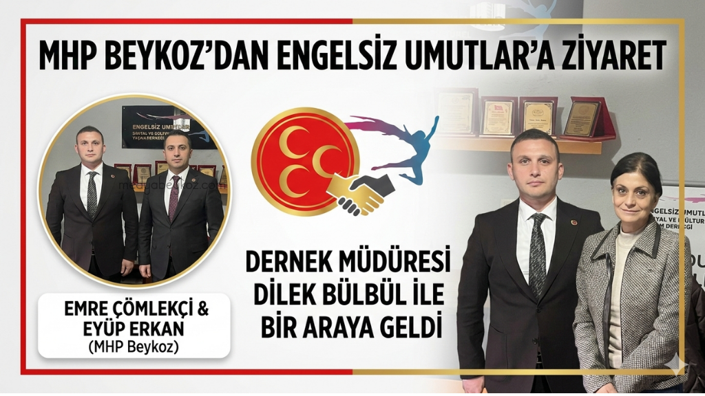 MHP Beykoz’dan Engelsiz Umutlar Derneği’ne Anlamlı Ziyaret