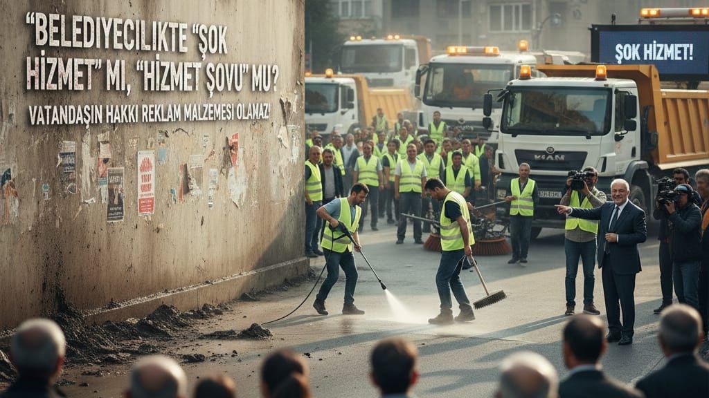 ŞOV YAPMA: Vatandaşın Hakkı Reklam Malzemesi Olamaz!