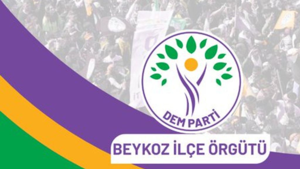 DEM Parti Beykoz İlçe Örgütü Halk Toplantısı Düzenliyor