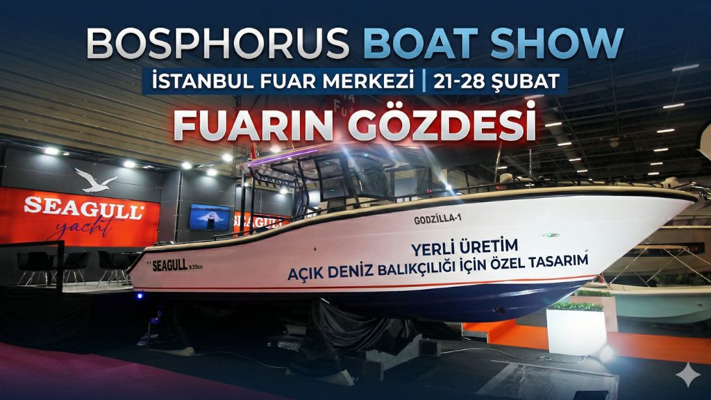 Deniz Tutkunlarının Kalbi Bosphorus Boat Show’da Attı