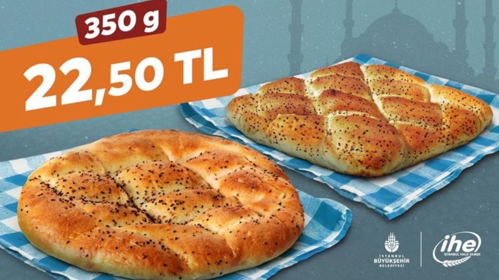 İstanbul Halk Ekmek 2026 Yılı Ramazan Pidesi Fiyatını Belirledi: 22,5 TL!