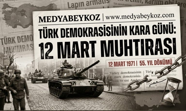 TÜRK DEMOKRASİSİNİN KARA GÜNÜ: 12 MART MUHTIRASI