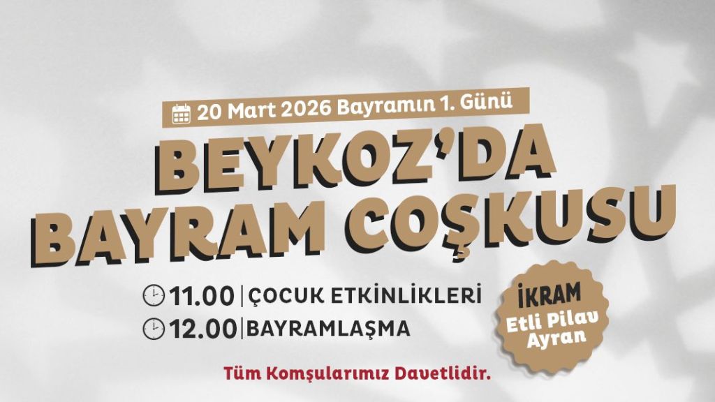 BEYKOZ’DA BAYRAM HAZIRLIKLARI TAMAMLANDI