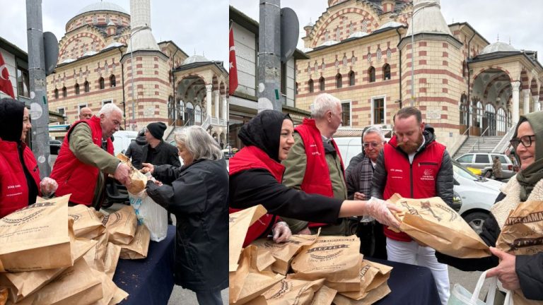 Gümüşsuyu’nda Sıcak Pide, Samimi Dua: Beykoz’da Dayanışma Sofralara Taşındı