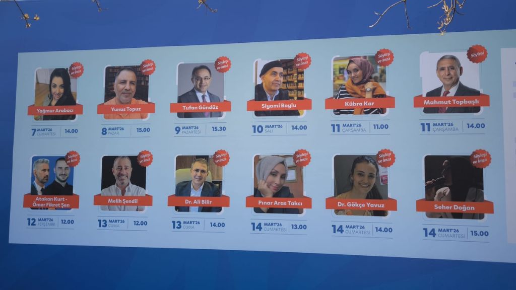 BEYKOZ KİTAP FUARI’NA KATILAN YAYINEVLERİNİN TAM LİSTESİ VE SÖYLEŞİ PROGRAMI