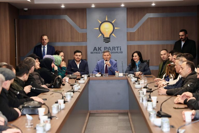 AK Parti Beykoz’da Bayramlaşma: “Gönül Birliğimiz Daim Olsun”