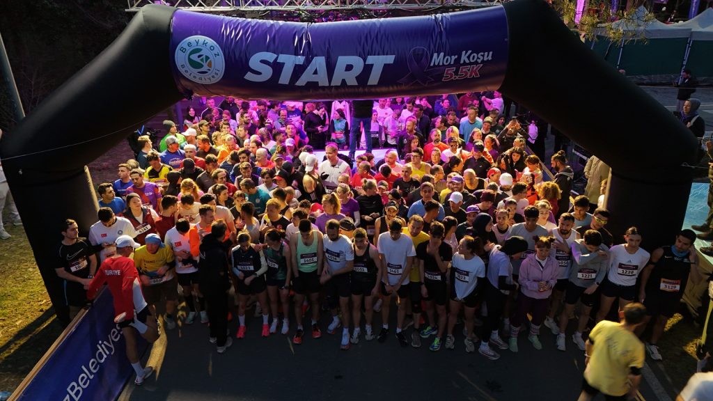 BEYKOZ’DA EPİLEPSİ FARKINDALIĞI İÇİN “MOR KOŞU”: 750 SPORCU AYNI AMAÇ İÇİN ADIM ATTI