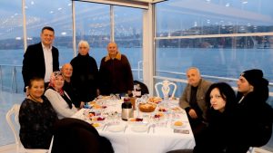 Kaymakam Dr. Fatih Ürkmezer: Roman vatandaşlarımızla aynı sofrayı paylaşmaktan memnuniyet duyuyoruz.