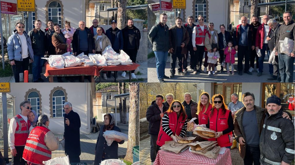 CHP Beykoz’dan Üç Mahallede Pide Dağıtımı