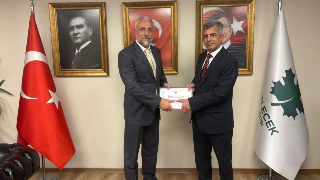 GELECEK PARTİSİ BEYKOZ İLÇE BAŞKANLIĞI’NA AYHAN UZUNYAYLA ATANDI