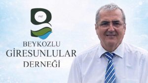 BEYKOZLU GİRESUNLULAR DERNEĞİNDE HAYRULLAH USTA GÜVEN TAZELEDİ