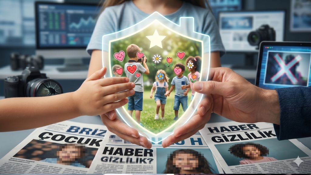 BİZ ÇOCUK FOTOĞRAFLARIYLA HABER YAPMIYORUZ ÇÜNKÜ…