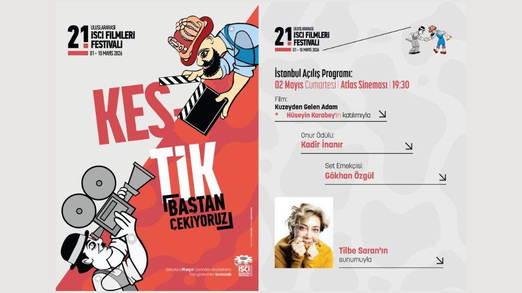 ULUSLARARASI İŞÇİ FİLMLERİ FESTİVALİ BAŞLIYOR: 14 ÜLKEDEN 73 FİLM ÜCRETSİZ OLARAK SEYİRCİYLE BULUŞUYOR