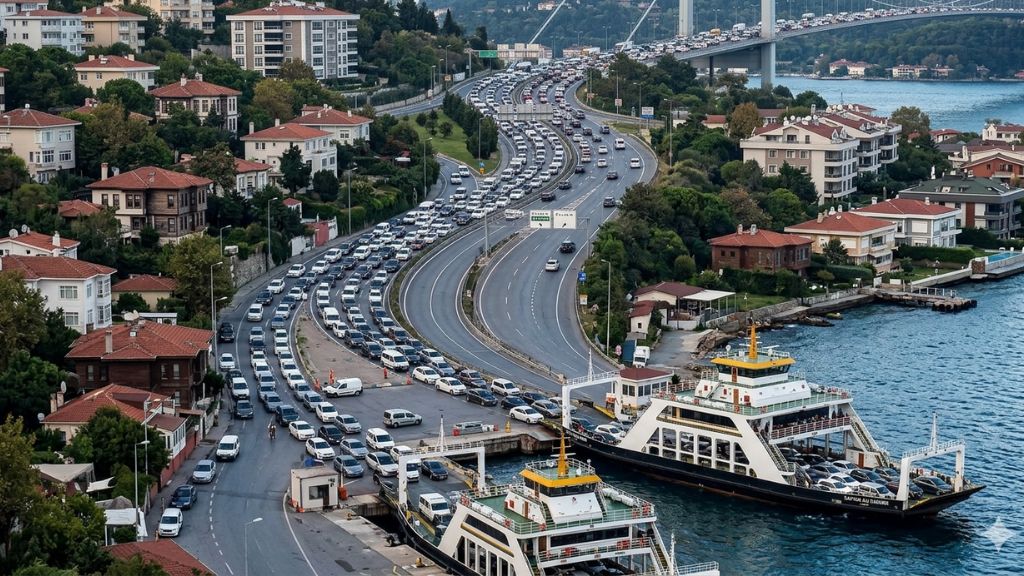 İSTİNYE-ÇUBUKLU FERİBOTU BEYKOZ TRAFİĞİNE ÇARE Mİ?