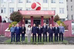 TFF MERAL-CELAL ARAS SPOR LİSESİ’NE ÜST DÜZEY ZİYARET