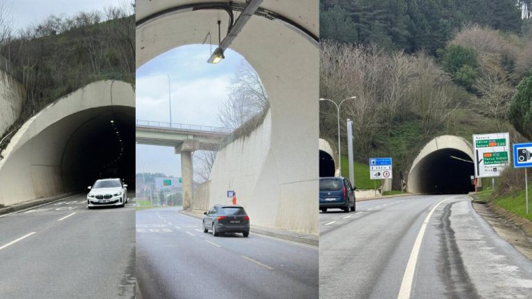 ELMALI HALİT ULUKURT TÜNELİ YENİDEN TRAFİĞE AÇILDI