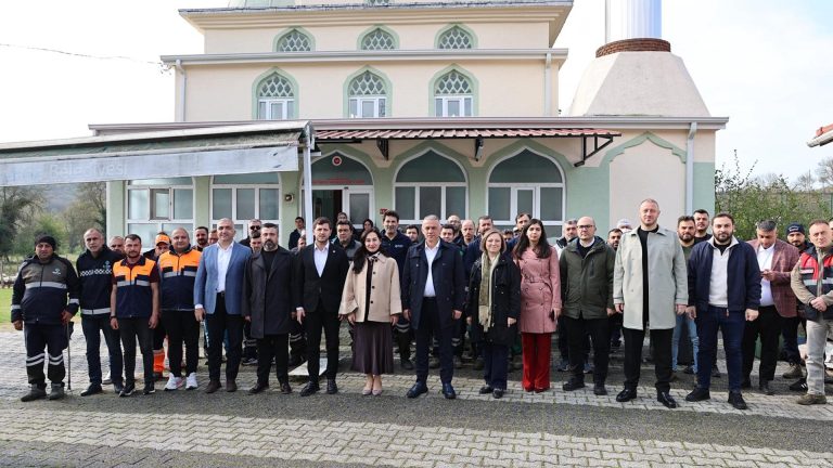 BEYKOZ BELEDİYESİ ŞOK HİZMET EKİPLERİ ÖĞÜMCE MAHALLESİ’NDEYDİ