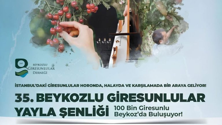 BEYKOZLU GİRESUNLULAR YAYLA ŞENLİĞİ İÇİN GERİ SAYIM BAŞLADI