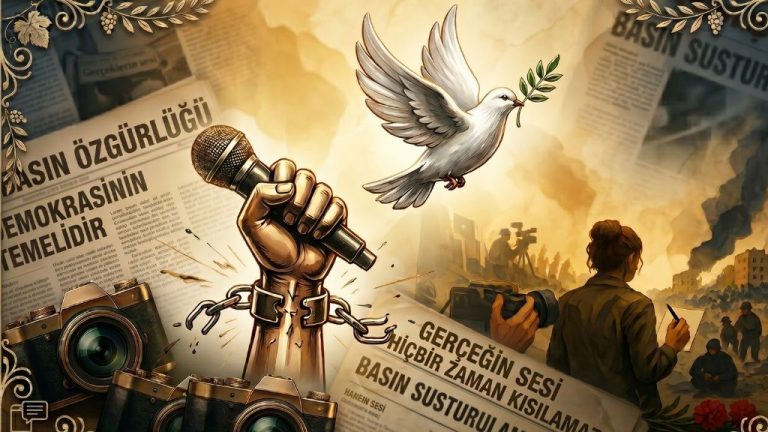 AYDIN DÜZGÜN VE ŞENOL KORKMAZ’DAN 3 MAYIS MESAJI: “BASIN ÖZGÜRLÜĞÜ DEMOKRASİNİN GÜVENCESİDİR”
