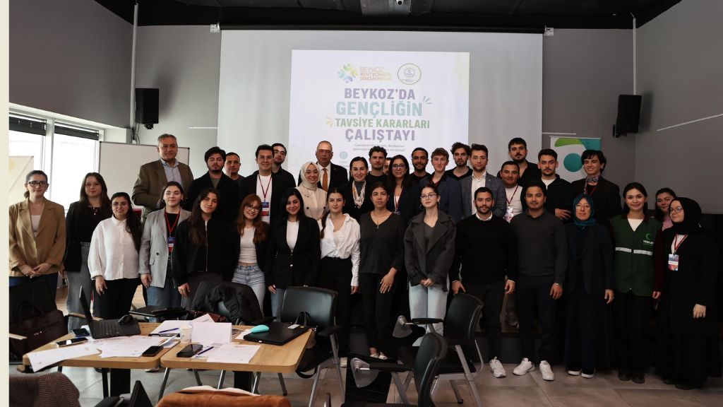 BEYKOZ’DA GENÇLİĞİN TAVSİYE KARARLARI ÇALIŞTAYI VİZYON 360’TA YAPILDI