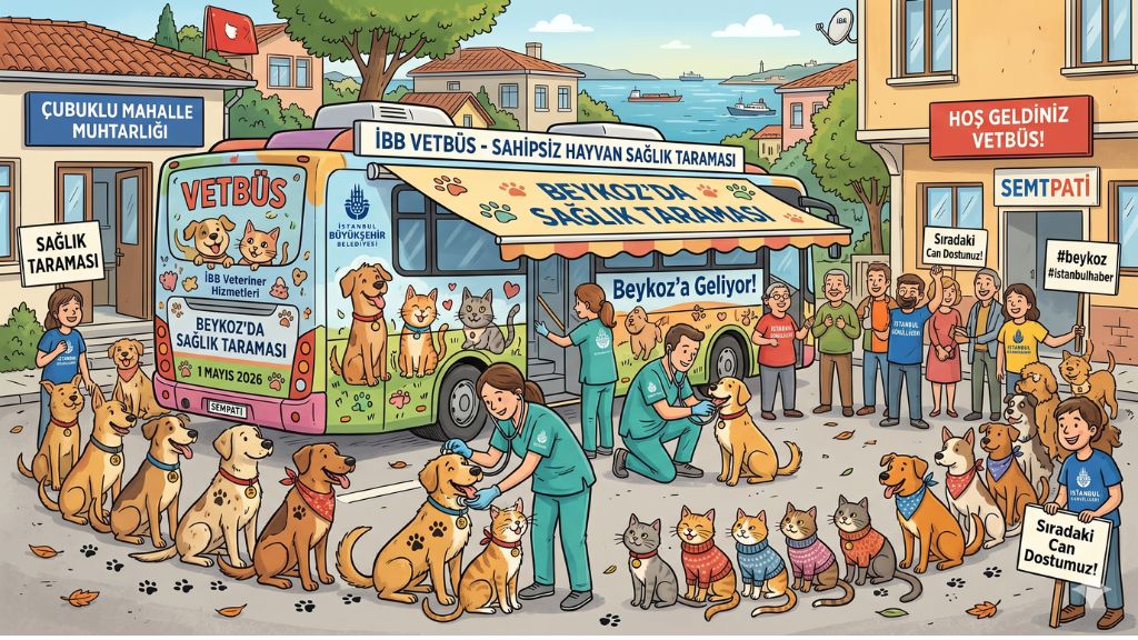 İBB VETBÜS BEYKOZ’DA SAĞLIK TARAMASINA GELİYOR