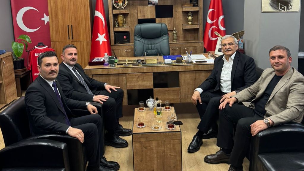 ÖNCEKİ DÖNEM BEYKOZ BELEDİYE BAŞKANI MURAT AYDIN’DAN MHP BEYKOZ’A ZİYARET