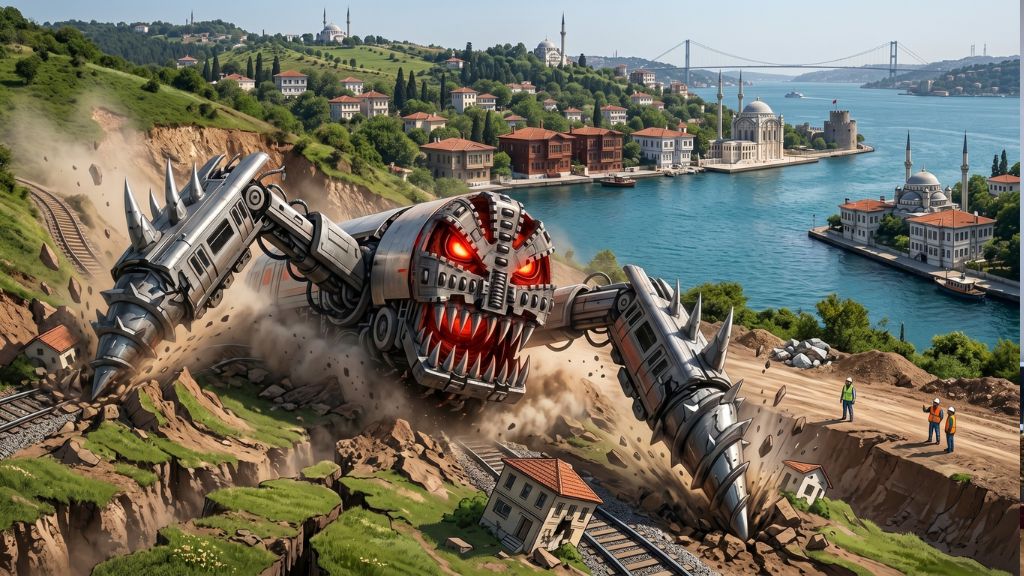 BEYKOZ’A METRO EKONOMİK DEĞİLDİR, OLMAZ… BEYKOZ’A METRO OLURSA ORTADA BEYKOZ KALMAZ!