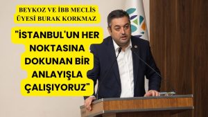 BEYKOZ BELEDİYE MECLİSİNDE İBB’NİN 7 YILLIK FAALİYETLERİNİ ANLATTI