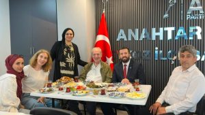 İBRAHİM BETİL’DEN ANAHTAR PARTİ BEYKOZ İLÇE BAŞKANLIĞI’NA ANLAMLI ZİYARET