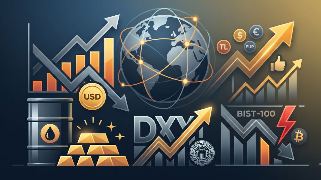 KÜRESEL PİYASALARDA DOLAR FIRTINASI: HÜRMÜZ’DE TRAFİK AÇILDI, ALTIN VE BİTCOİN GERİLEDİ!