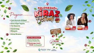 POLONEZKÖY KİRAZ FESTİVALİ HAFTA SONU YAPILACAK
