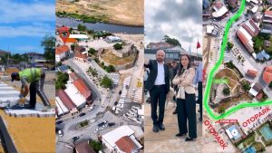 RİVA MERKEZ MEYDANI VE PLAJINDA DÜZENLEME ÇALIŞMALARI TAMAMLANDI