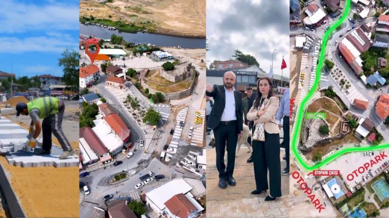 RİVA MERKEZ MEYDANI VE PLAJINDA DÜZENLEME ÇALIŞMALARI TAMAMLANDI