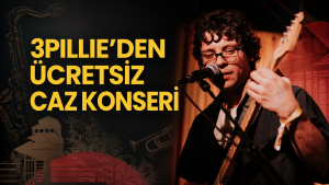 MÜZEDE CAZ SAHNESİNDE 3PILLIE RÜZGÂRI ESECEK