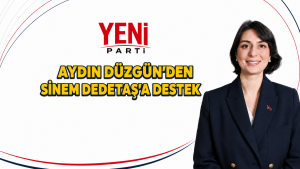 Aydın Düzgün’den Sinem Dedetaş kararına tepki: “Halkın iradesini savunacağız”