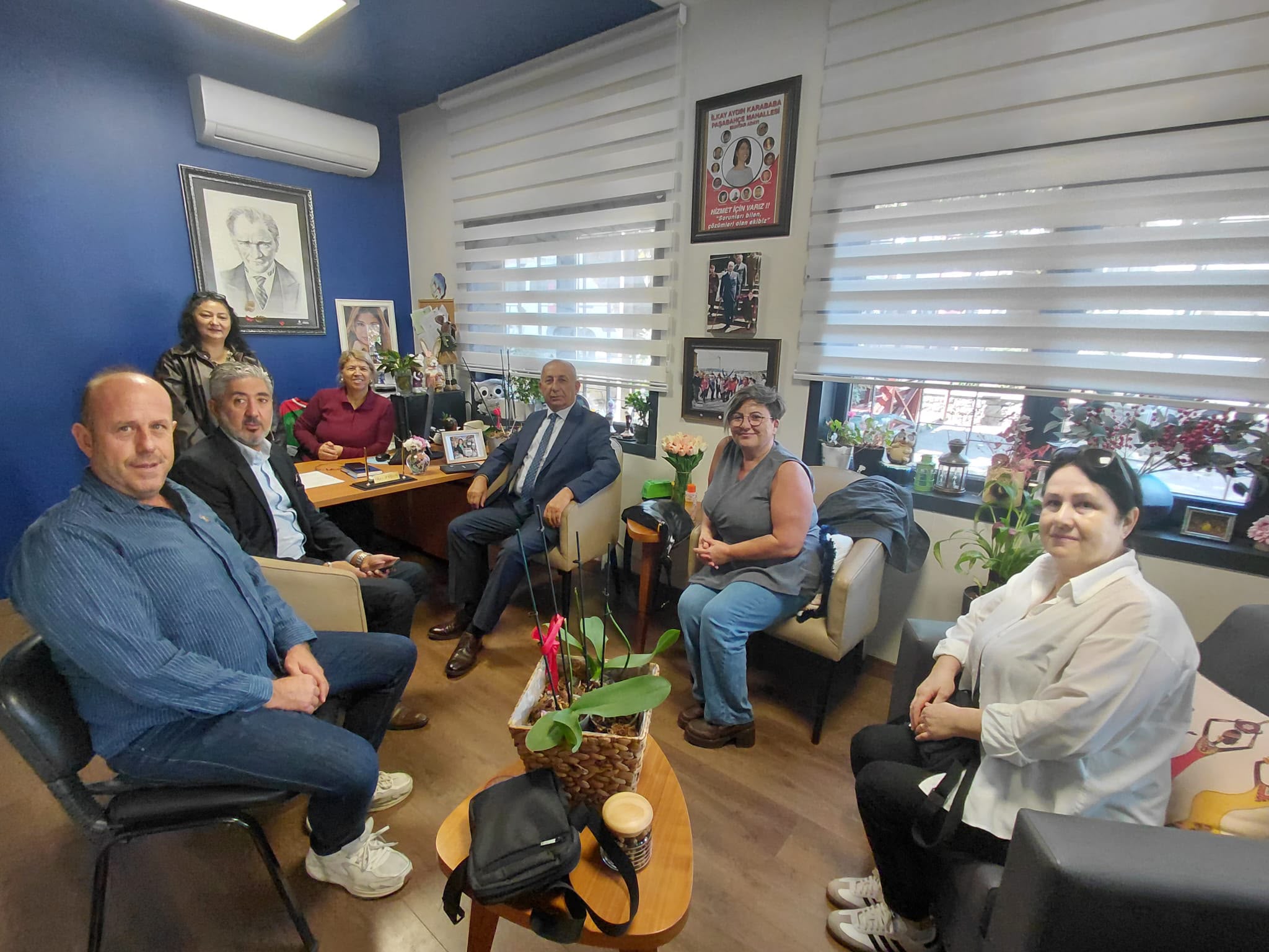 CHP Beykoz heyetinin muhtar ziyareti