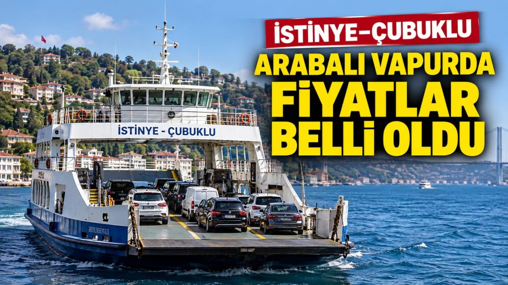İstinye-Çubuklu Arabalı Vapuru